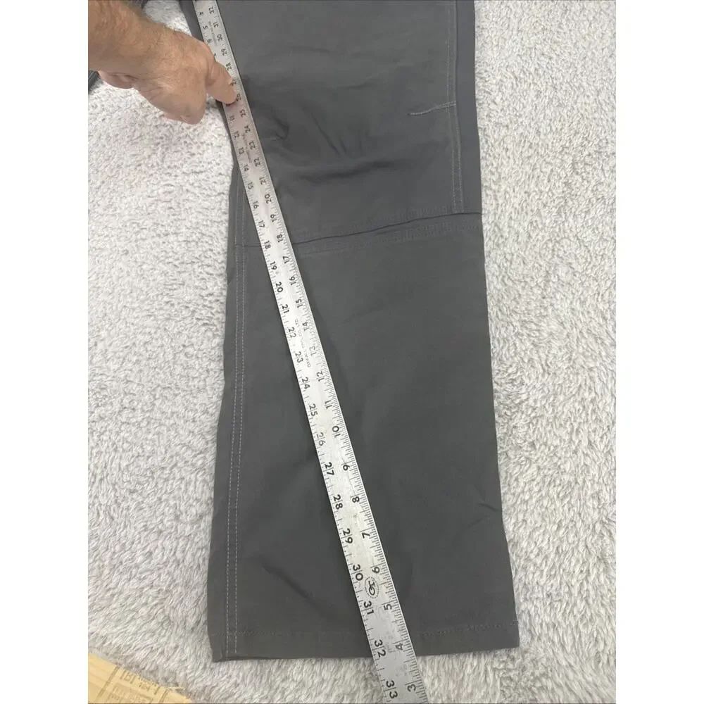 Kuhl Pants Mens 42x32 Gray Radikl Hiking Stealth Pockets Outdoors - Picture 7 of 11